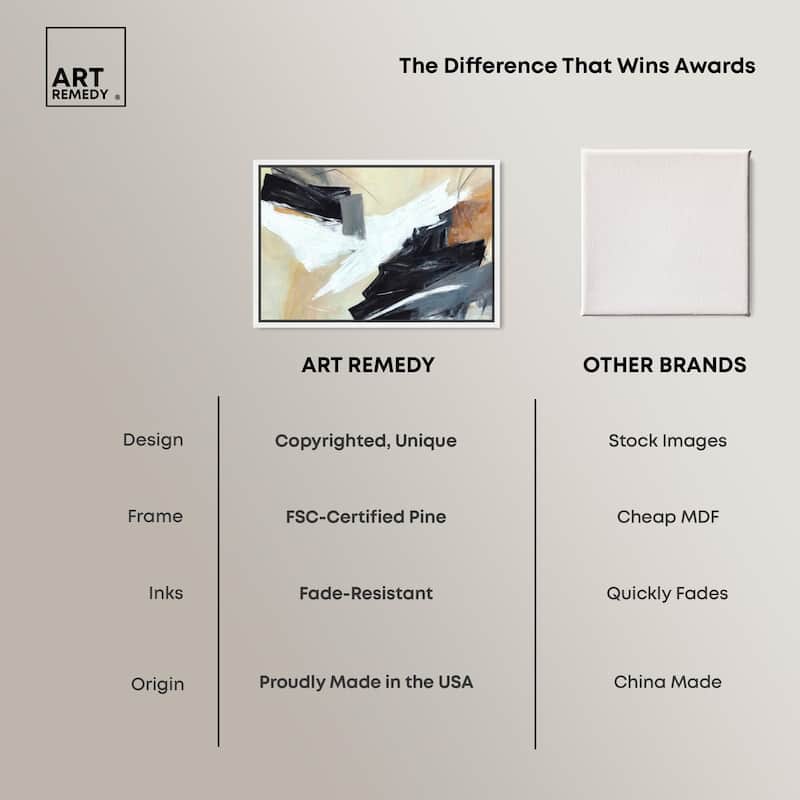 Free Spirit Abstract Canvas by Art Remedy