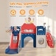 preview thumbnail 6 of 22, Toddler Slide, 8 in 1 Kids Indoor Slide for Toddler 1-3, Indoor Outdoor Toddler Playground, Baby Slide Toddler Slide Playset