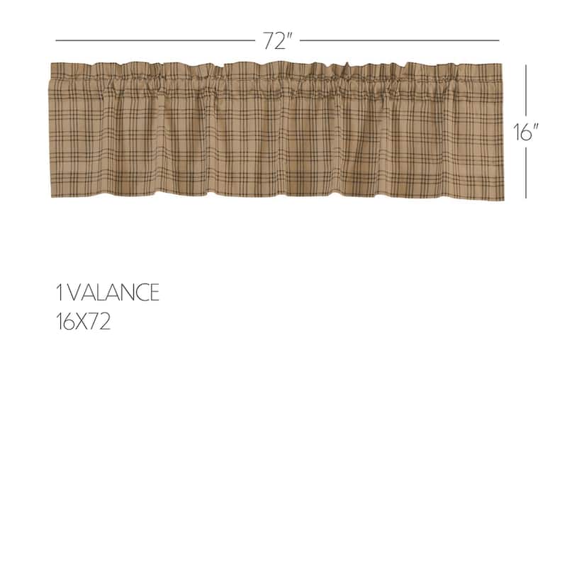 Sawyer Mill Plaid Valance