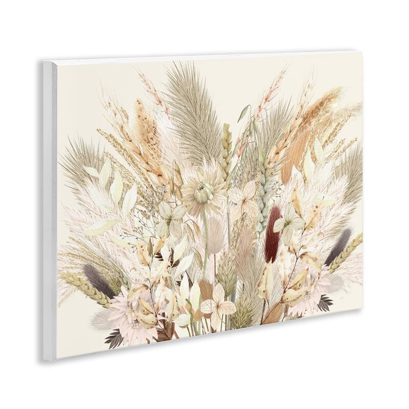 Stupell Natural Wheat & Country Herbs Wall Plaque Art Design By Val Rhodes