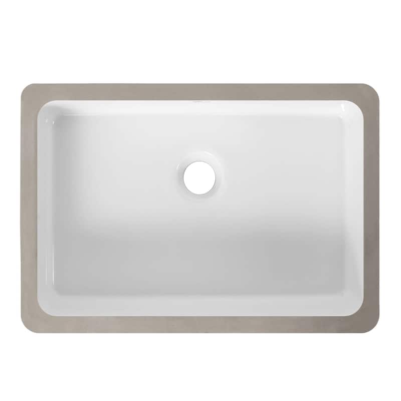 Fine Fixtures Undermount Vessel Bathroom Sink