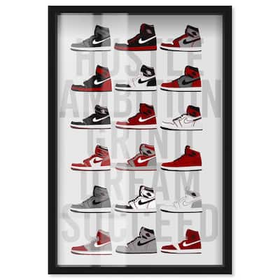 Ambition Grind Sneakers Shadowbox by Art Remedy