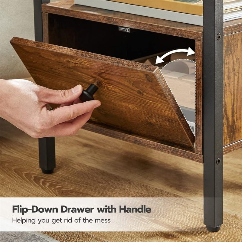 Nightstand with Charging Station