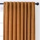 preview thumbnail 32 of 42, Chanasya Velvet Room Darkening Window Curtain Panel Pair (Set of 2) W52 x H63 Inches - Golden Brown