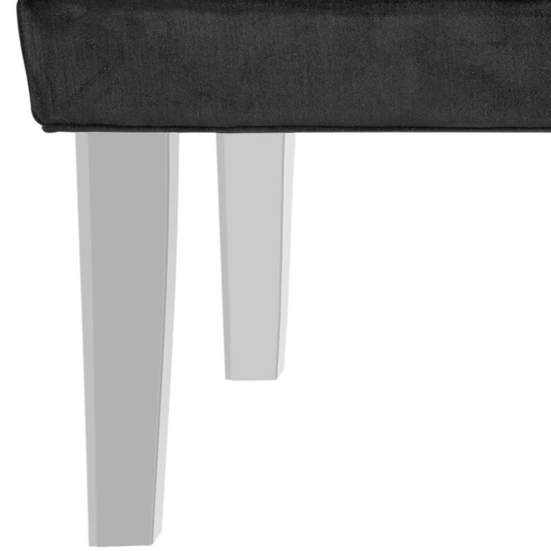 SAFAVIEH Jesica Acrylic Leg Bench - 62.6" x 23.4" x 18.1" - 63Wx23Dx18H