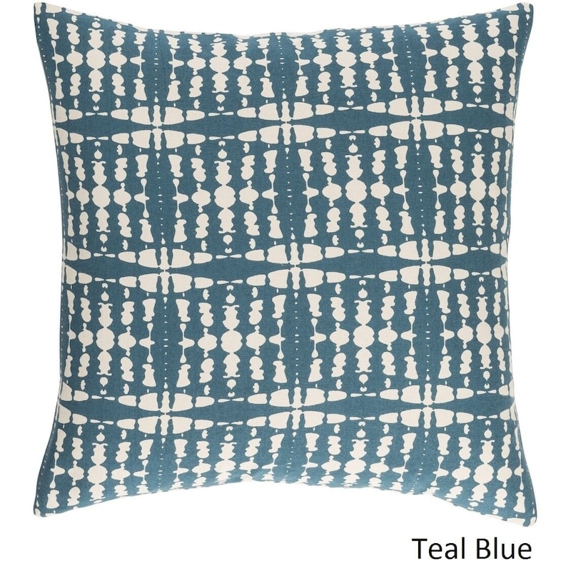 Artistic Weavers Decorative Staveley 20-inch Feather Down or Poly Filled Throw Pillow - Down - Teal