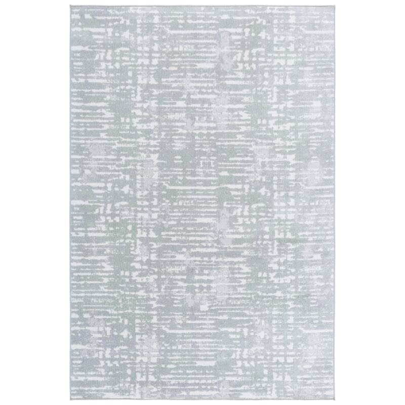 SAFAVIEH Bayside Machine Washable Neshka Modern Abstract Rug