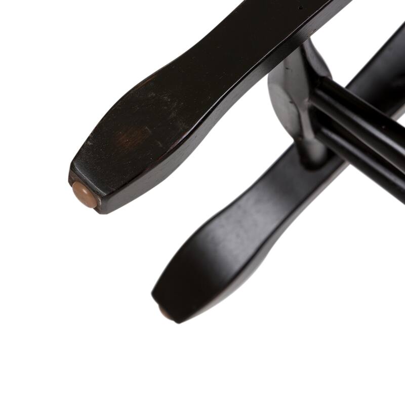 Treasures Rustic Oak and Black 5-piece Sheaf Back Retractable Dinette Set