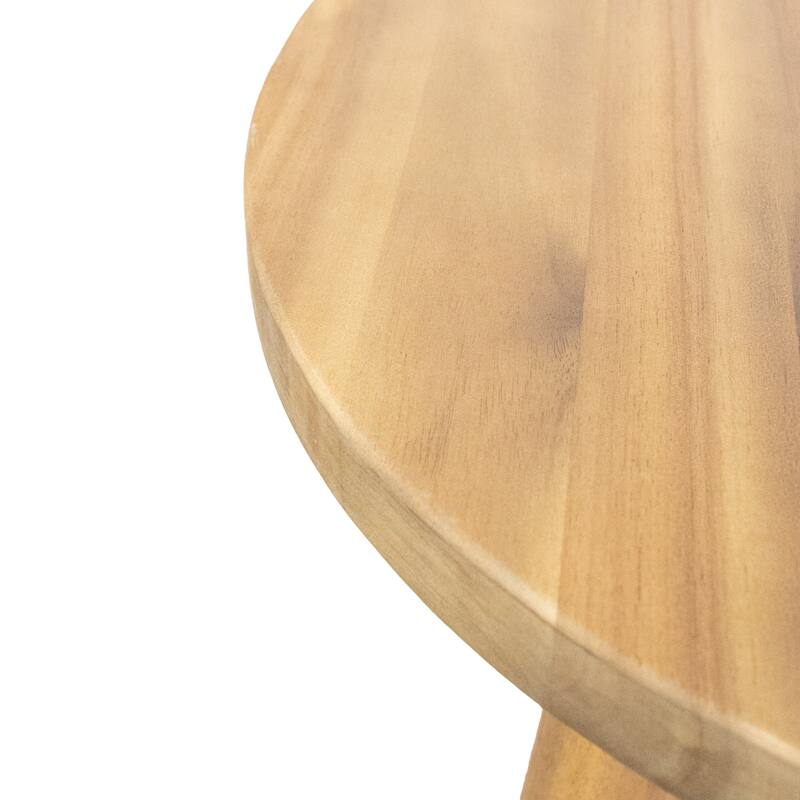 Christopher Knight Home - Marlow Acacia Wood Outdoor Table With 2 Club Chairs