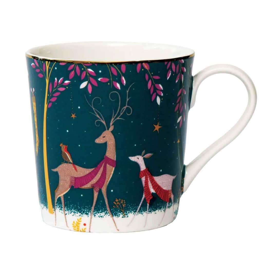 Portmeirion Sara Miller Woodland Tales Mug, Skaters