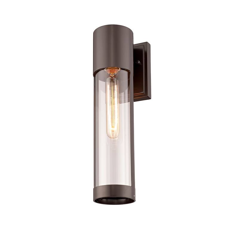 Millennium Lighting Hester 1 Light Outdoor Wall Sconce with Clear Glass Shades