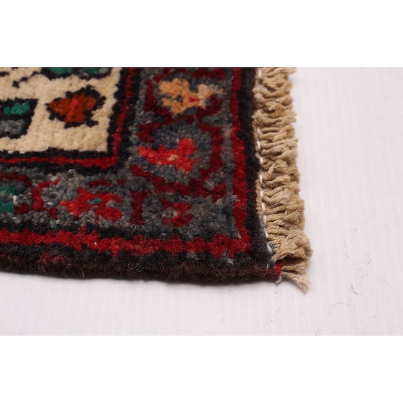 ECARPETGALLERY Hand-knotted Andelz Navy Wool Rug - 3'10 x 13'8