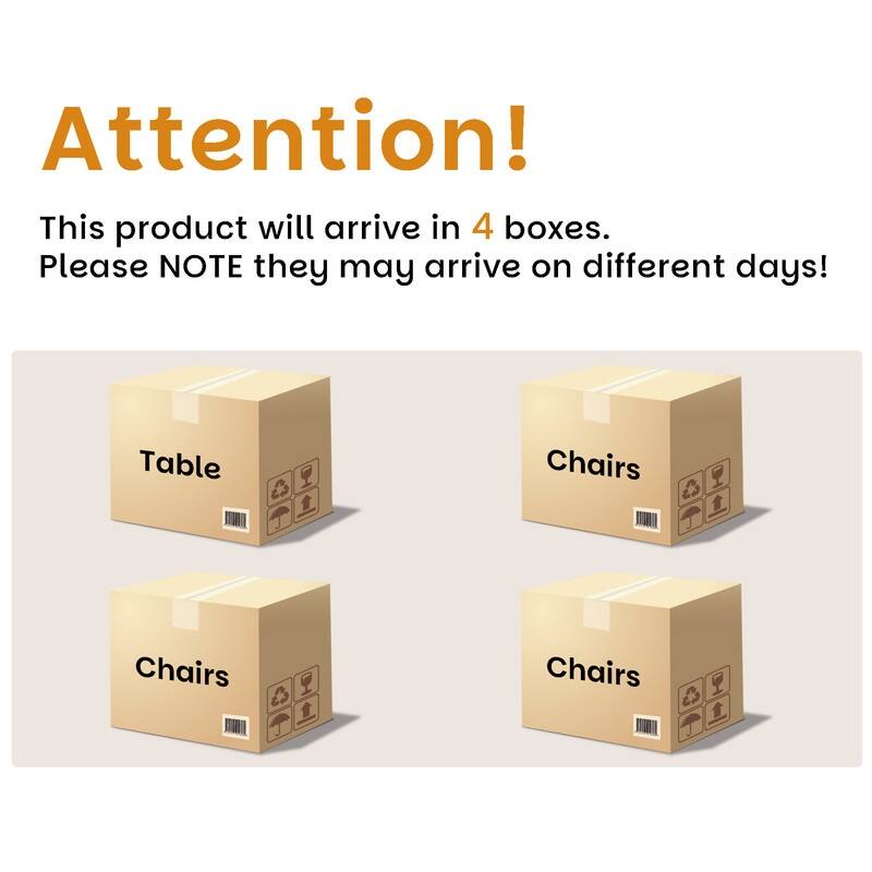 Traditions 7-Piece Patio Outdoor Dining Set with 6 Dining Chairs and Rectangular Dining Table, Rust Free