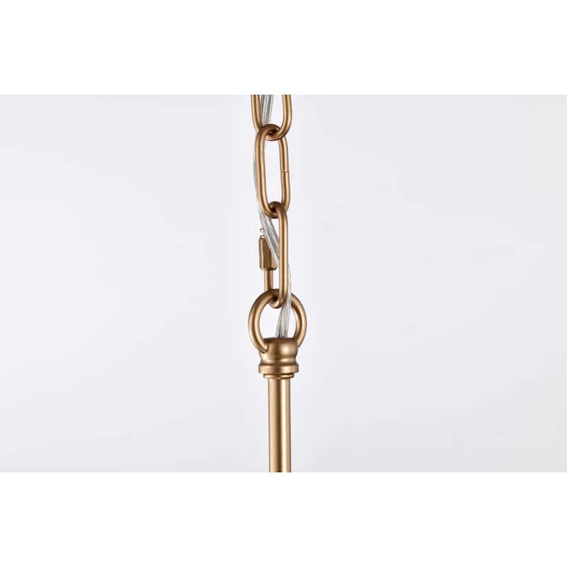 Valeria 12-light Shiny Bronze Sputnik Sphere Chandelier