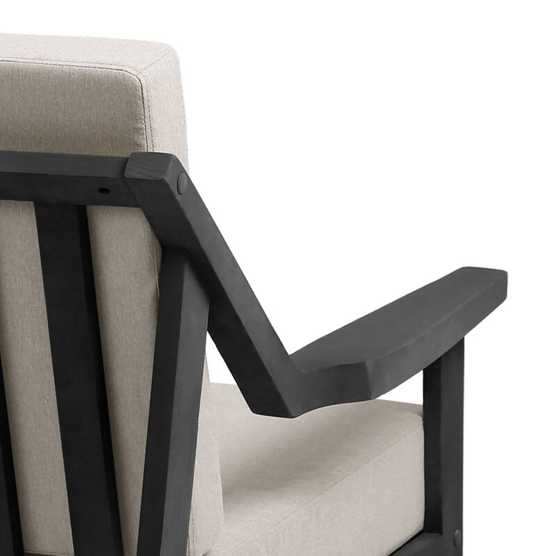 Outdoor Conversation Set Patio Cushioned Chair, Loveseat with Tables