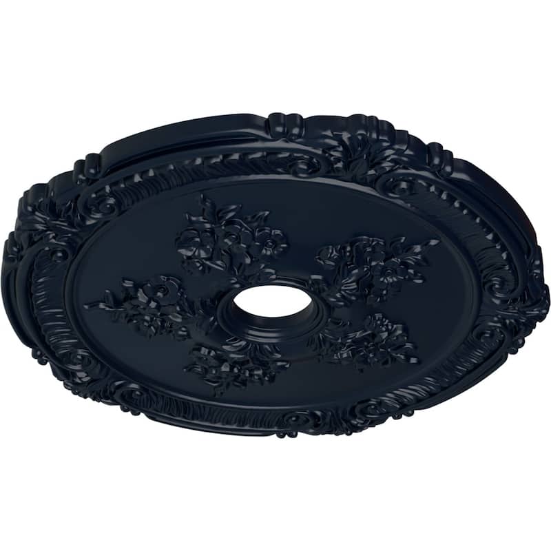 26"OD x 3 3/4"ID x 1 1/2"P Attica with Rose Ceiling Medallion