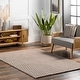 preview thumbnail 66 of 77, Nuloom Nia SuperiorWash Tile Faux Rabbit Machine Washable Area Rug 3' 9" x 6' - Taupe - Rectangle