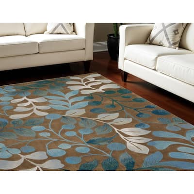 Cebis Stain Resistant Area Rug By HomeRoots - 111' X '87' X '0.5