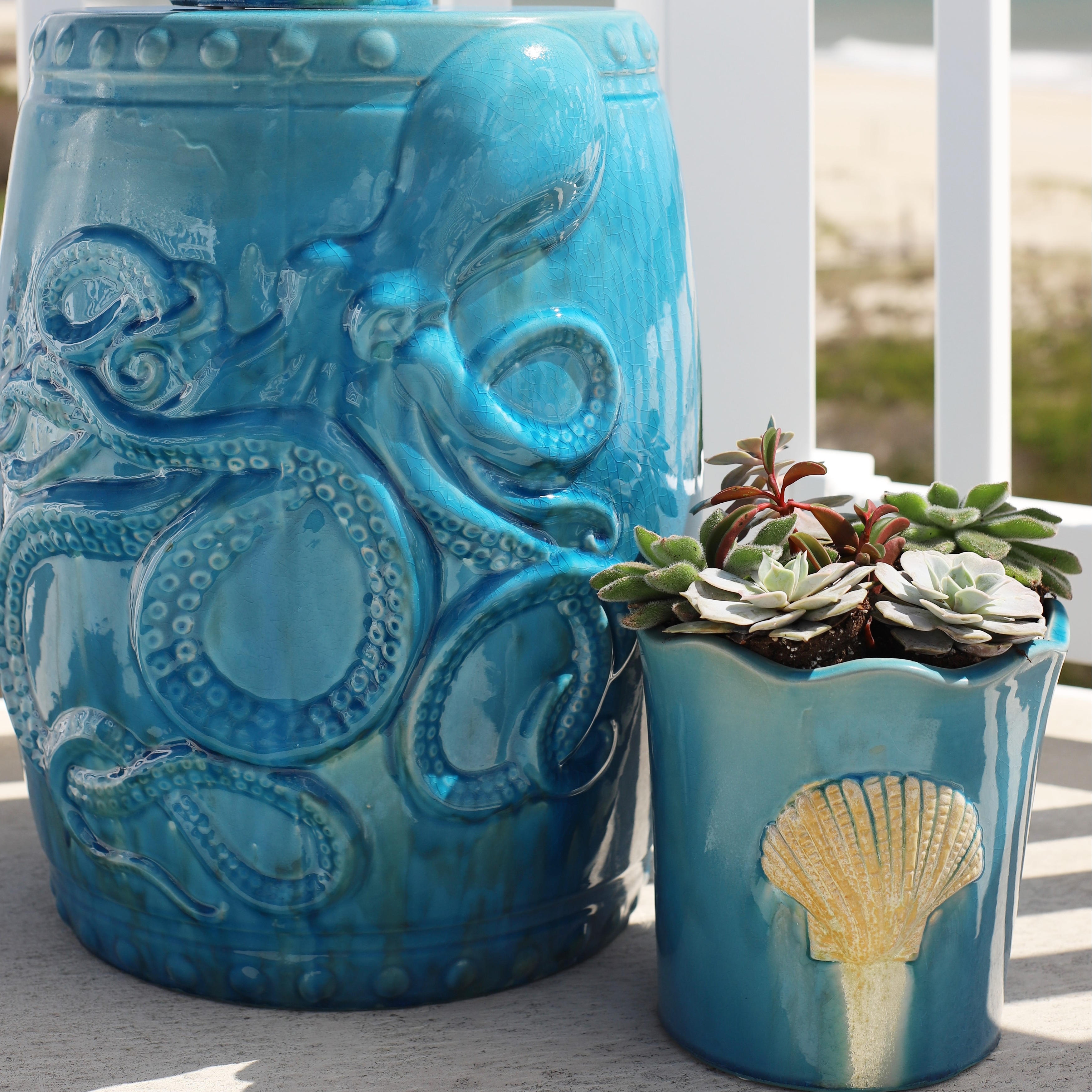 Euro Ceramica Garden Stools Bed Bath Beyond