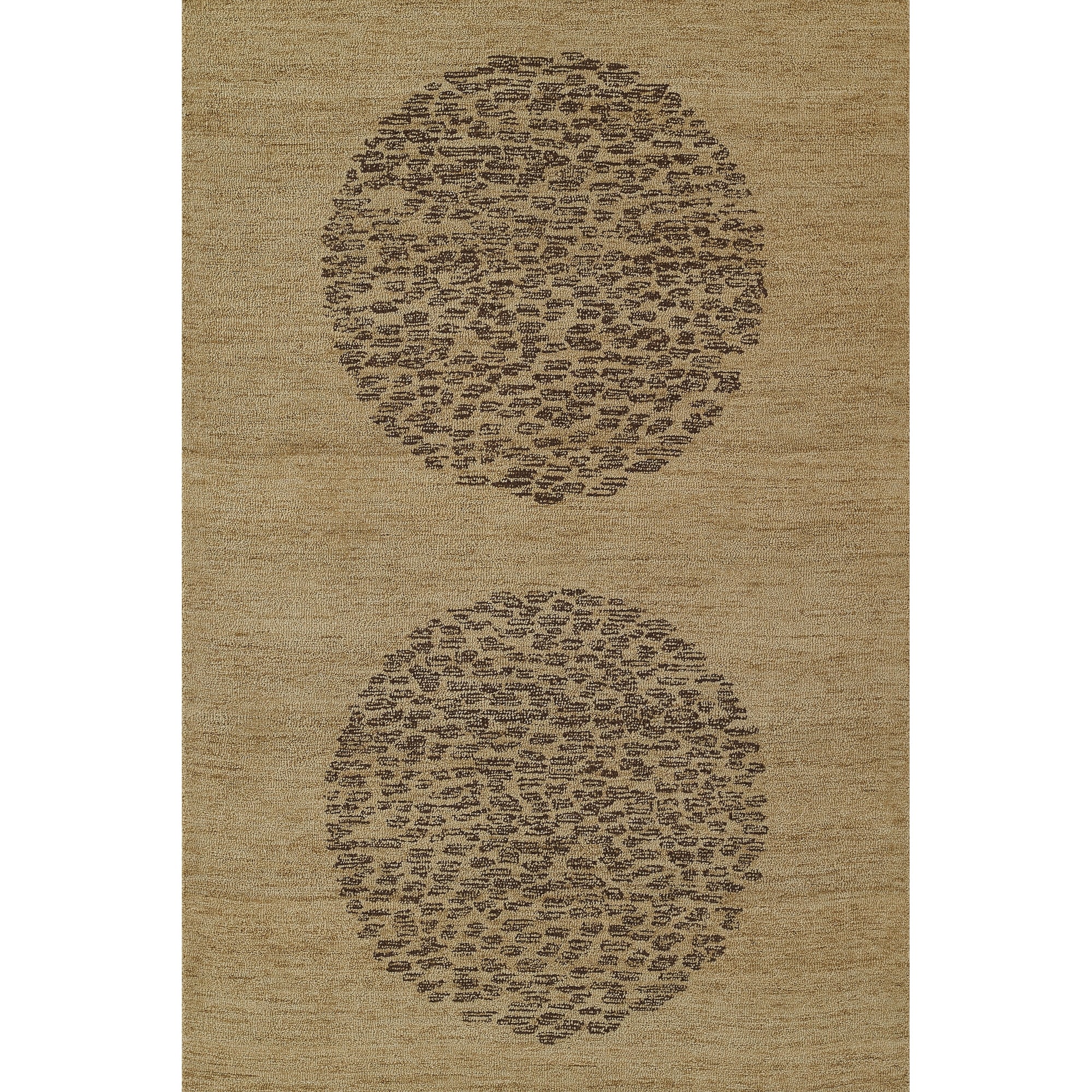 Momeni Teppe Hand Tufted Wool Geometric Area Rug