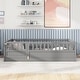 preview thumbnail 3 of 12, Twin Size Floor Bed with High Security Barrier