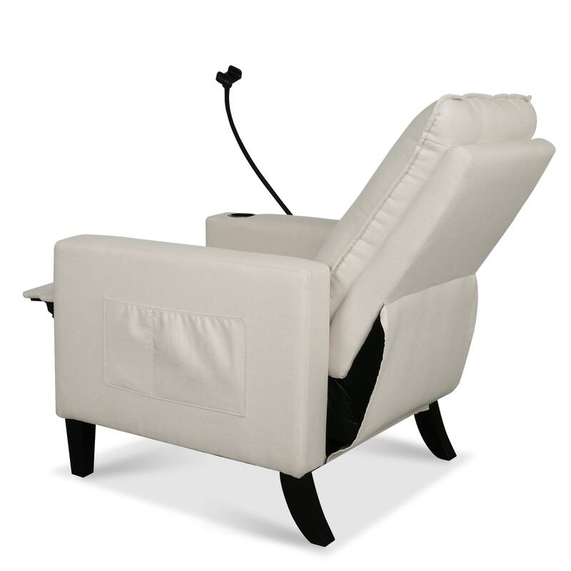 Recliner Chair with Cup & Phone Holder