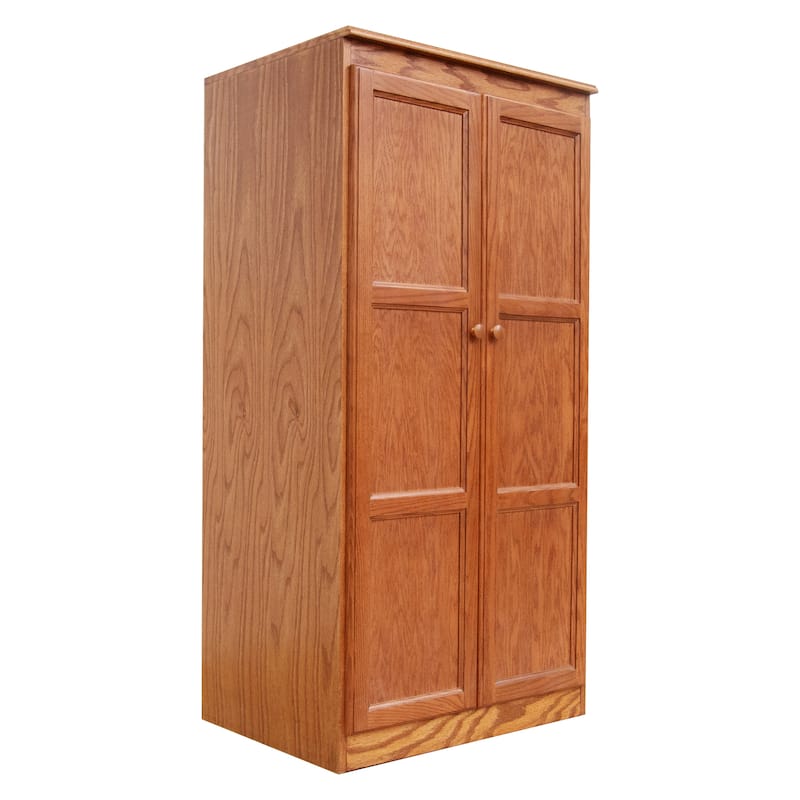 Concepts in Wood Armoire Wardrobe Closet, 6 ft Tall