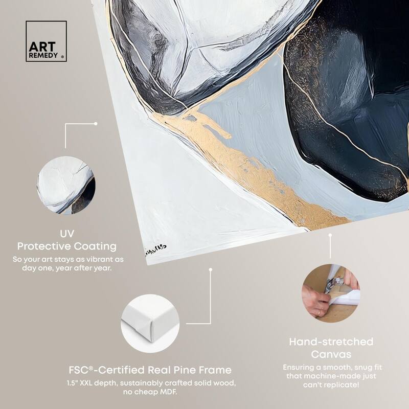 Mineral Essence I Canvas by Art Remedy, Gallery Wrapped