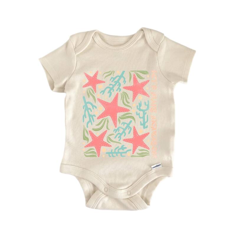 Let's Make Memories Boho Beach Summer - Baby Boy Girl Clothes Infant Bodysuit Funny - White - 3-6M