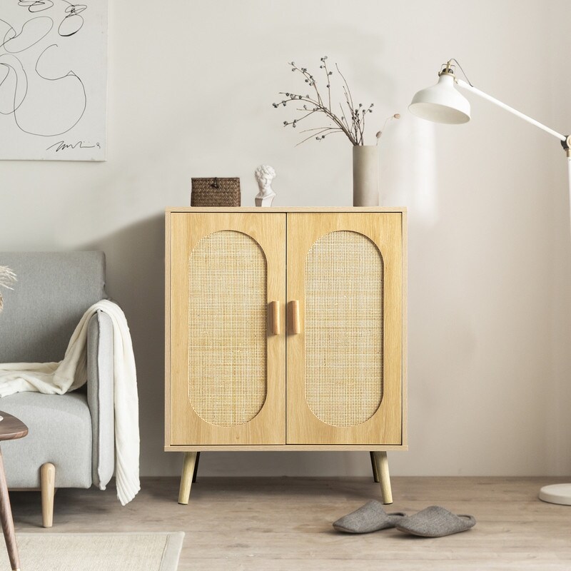 Rattan hallway cabinet outlet