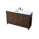 preview thumbnail 5 of 8, Elegant Lighting VF2854 Soma 54" Free Standing Single Basin Vanity Set