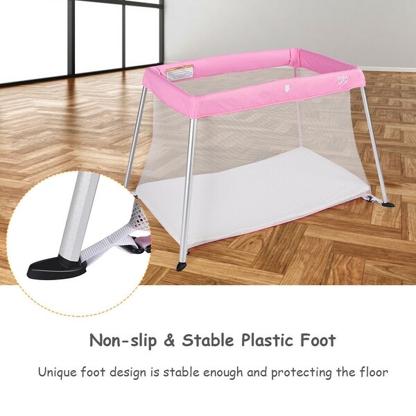 costway portable baby playpen