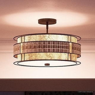 Luxury Art Deco Semi Flush Ceiling Light 12 H X 16 W With Moroccan Style Copper Revival Finish Ping The Best Deals On Luxury Art Deco Semi Flush Ceiling Light 12 H X 16 W With Moroccan Style Copper Revival Finish Ping The Best Deals On