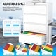 preview thumbnail 5 of 5, 4 Drawer Lateral Filing Cabinet with Lock for Home Office, Lockable Metal Wide Office File Cabinet for Letter/Legal/F4/A4