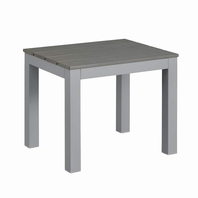 Newport Outdoor Patio 7ft Slate Pool Table 6-Seater Dining Set with 4 Benches & Accessories, Cement Finish