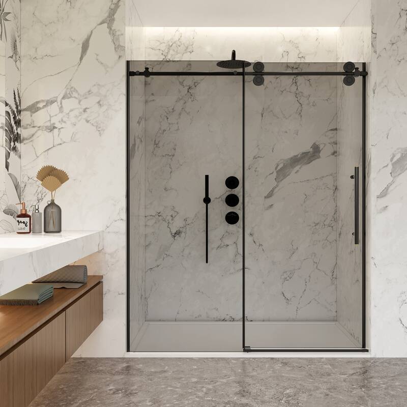 Miseno MSD-ECHA-6878-SS Echarri 78" High x 68" Wide Sliding Semi