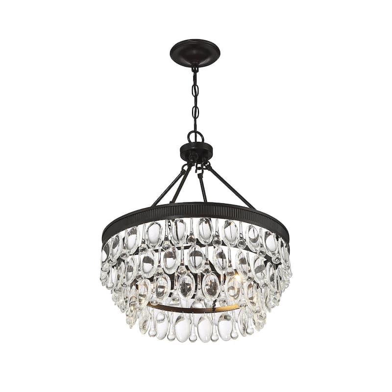 Savoy House Windham 4 Light 20" Wide Crystal Chandelier