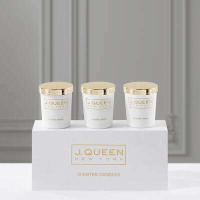 Violet Sandalwood Boxed Votive Candle Trio