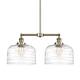 Option Antique Brass / Clear Deco Swirl