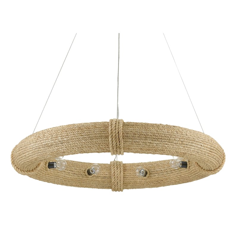 Currey & Company Portmeirion Chandelier - 6"h x 37"dia