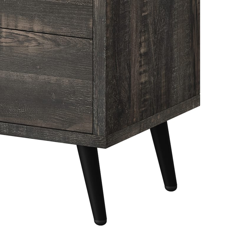 Rustic TV Stand for 65" TV, Entertainment Center with 6 Storage Drawers