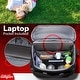 preview thumbnail 7 of 10, GillyGro Diaper Bag Backpack with In-built Booster, Roll-out Changing Pad, Organizer Insert