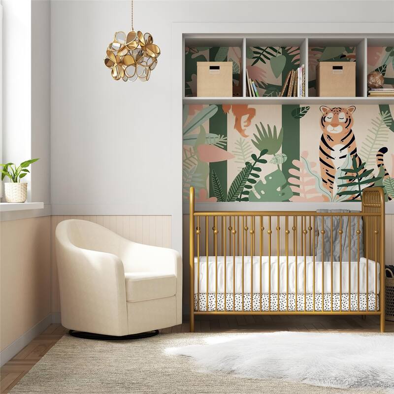 Little Seeds Gentle Swivel Curved Nursery Chair