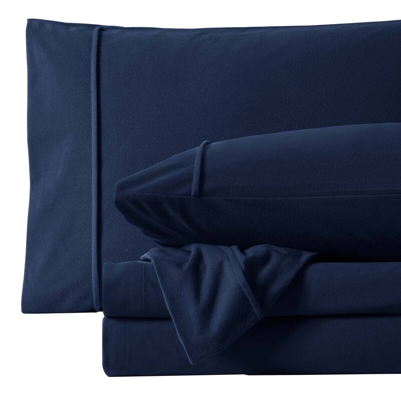 Sweet Home Collection Solid Flannel Sheets Warm and Cozy Extra Deep Pockets