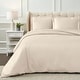 preview thumbnail 47 of 84, Superior 1200 Thread Count Egyptian Cotton Solid or Embroidered Duvet Cover Set Ivory - California King