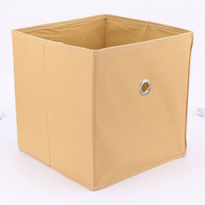 Storage Cube, Fabric Storage Bin for Shelves Closet, 3 Pack Collapsible Storage Basket for Organizing Clothes Books