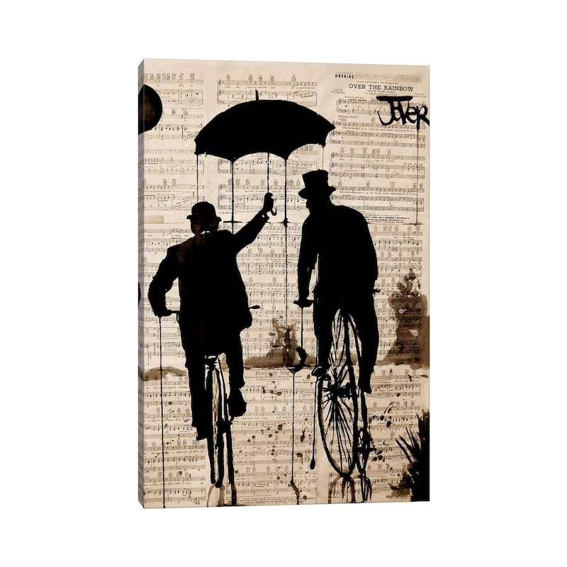 iCanvas "The Umbrella" by Loui Jover Canvas Print