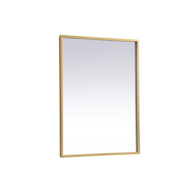 Indigo Home 27x36 inch LED mirror with adjustable color temperature