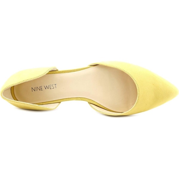 women yellow flats