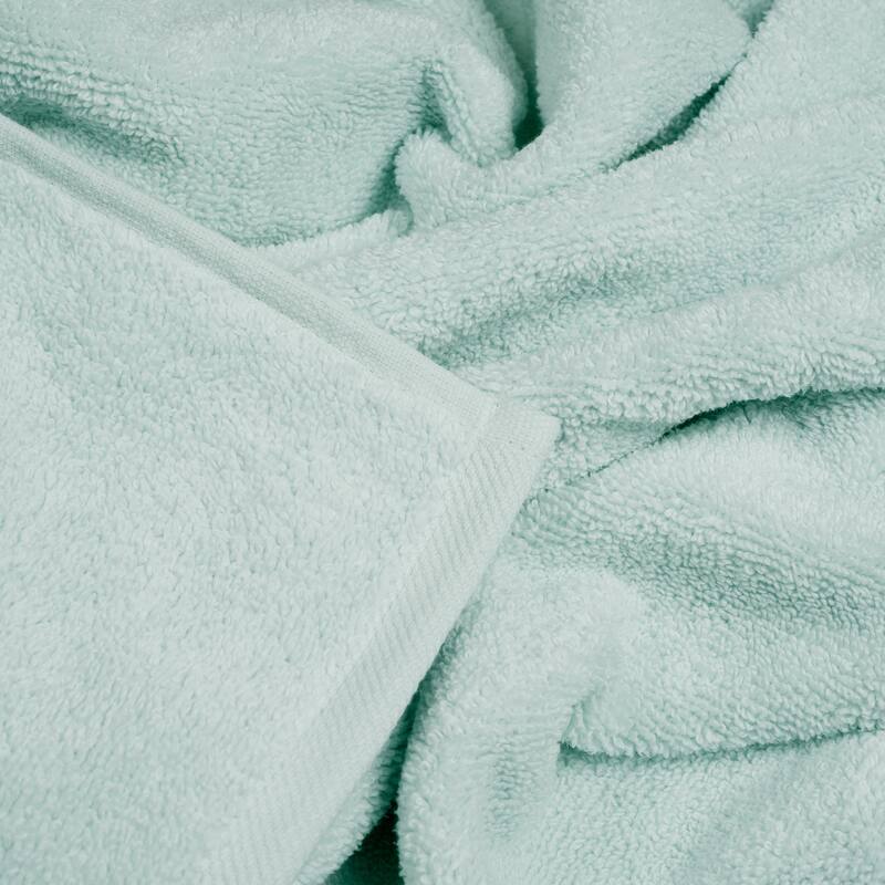 6PC Towel Set - Cotton Bathroom Accessories with 2 Bath Towels, 2 Hand Towels, and 2 Washcloths by Windsor Home